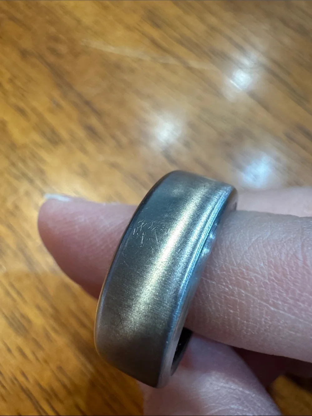 Oura Gen3 Brushed Titanium Size 8